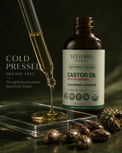 Organic Castor Oil with Rosemary