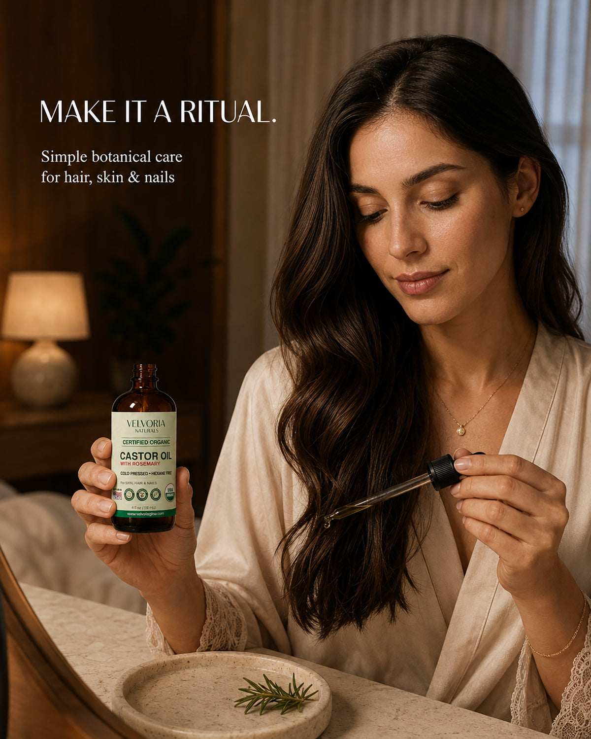 Organic Castor Oil with Rosemary