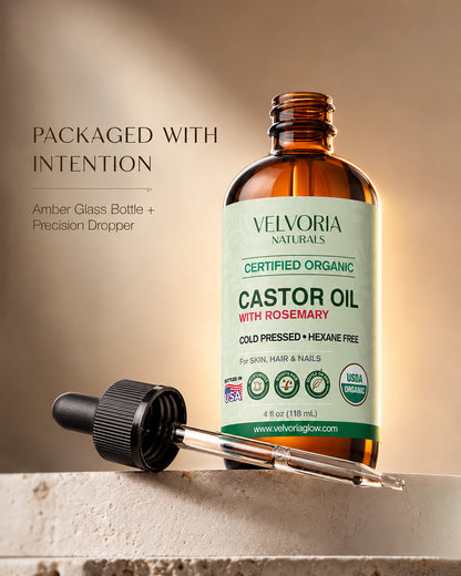 Organic Castor Oil with Rosemary