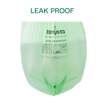 13 Gallon Compostable Trash bags Flat Top - 50 Count