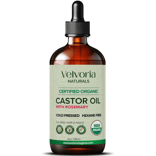 Castor Oil with Rosemary for hair growth